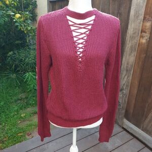 Maroon Sweater Size Medium